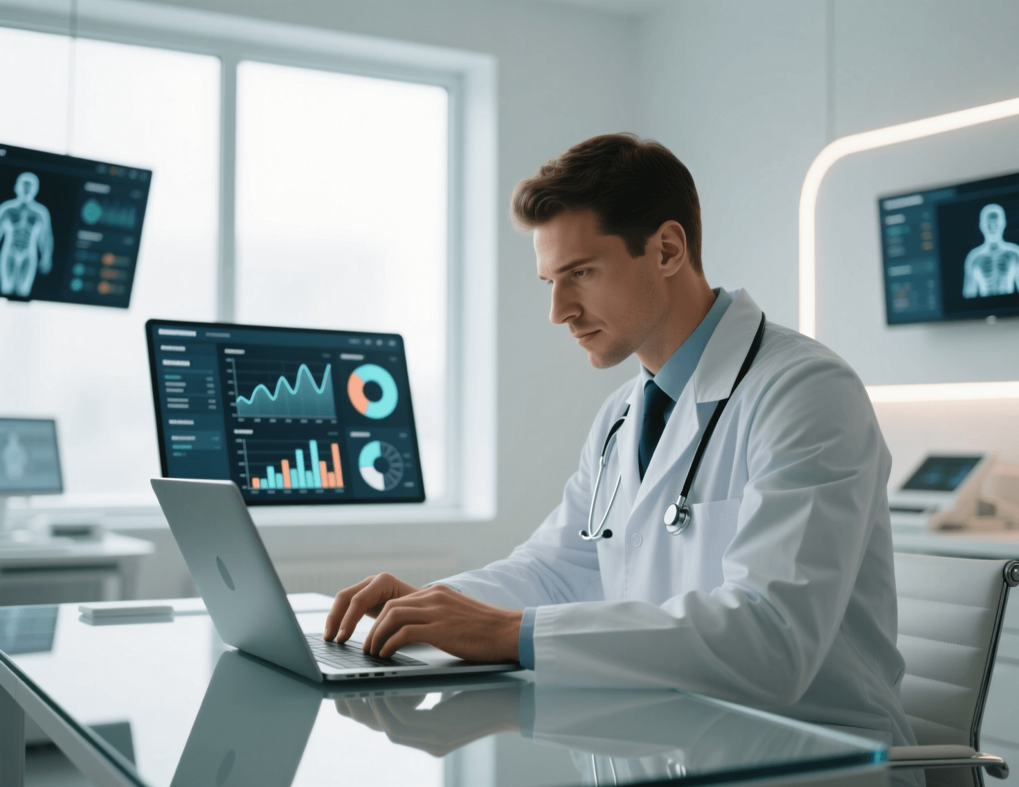 Врач готовится к НМО с помощью КлинРекПоиск